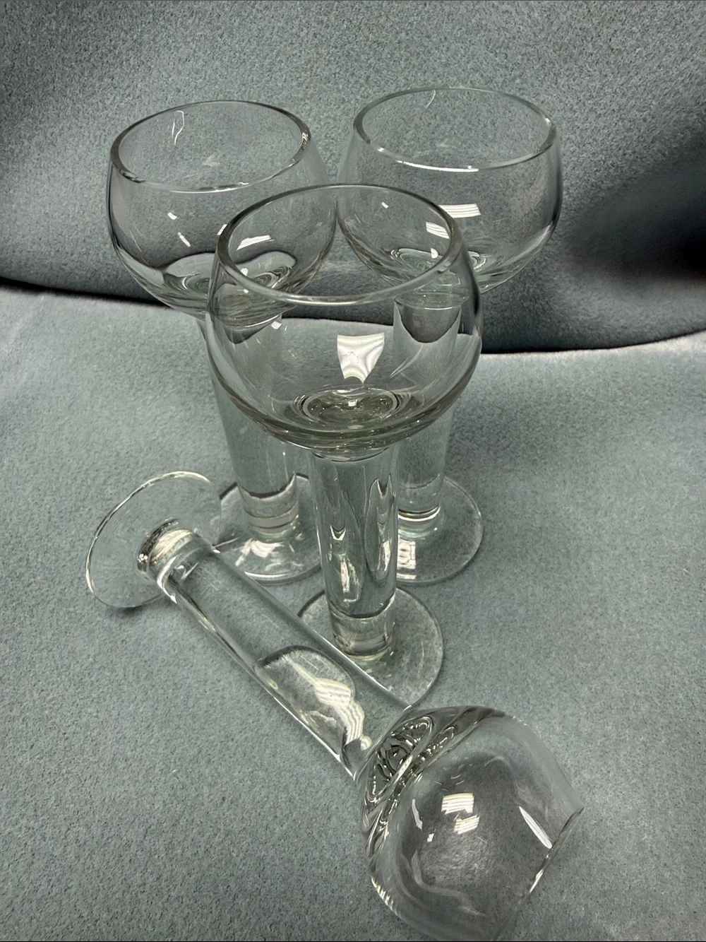 Aquavit Norwegian Long Stem Shot Glasses set of 4
